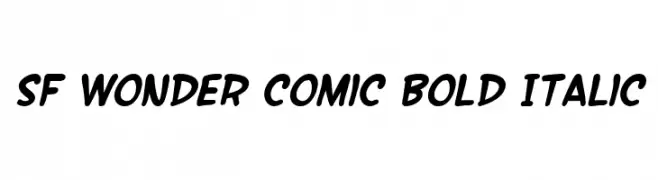 SF Wonder Comic Bold Italic  Frei Schriftart Herunterladen