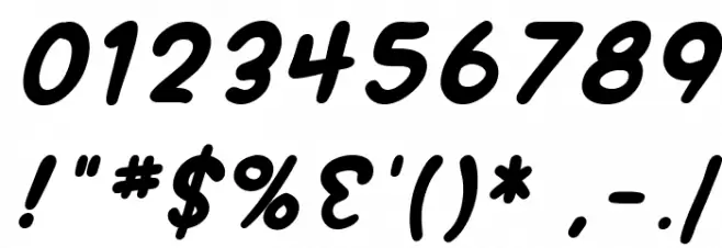 SF Wonder Comic Bold Italic Schriftart Anderer Schreiben