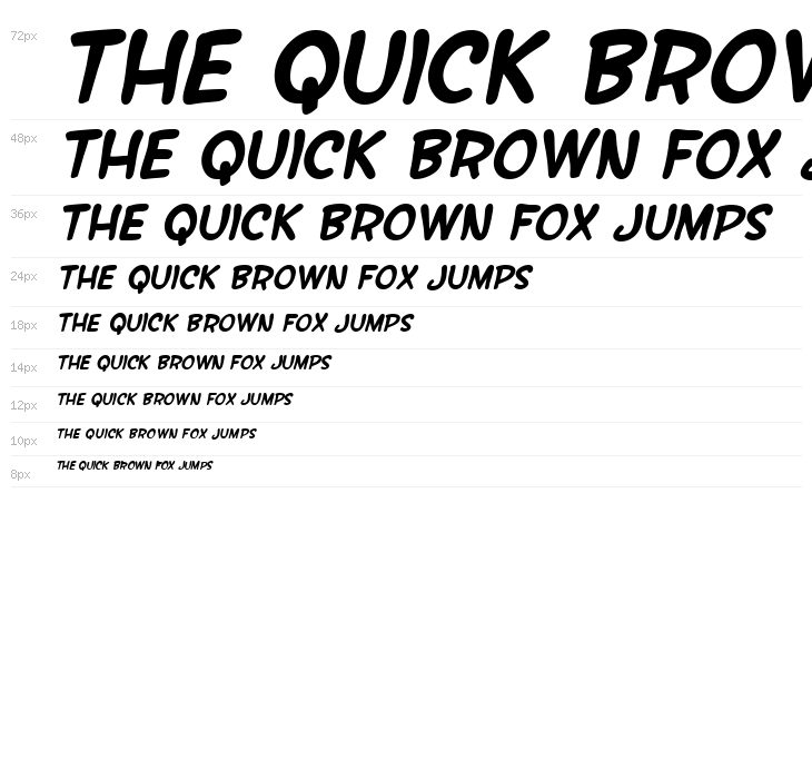 SF Wonder Comic Bold Italic Waterfall