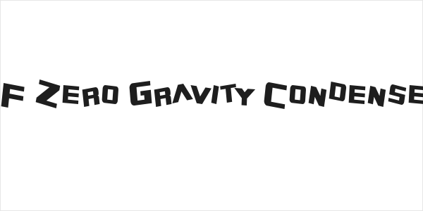 SF Zero Gravity Condensed Logo