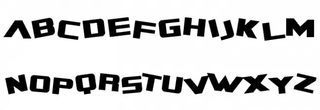 SF Zero Gravity Шрифта ВЕРХНИЙ