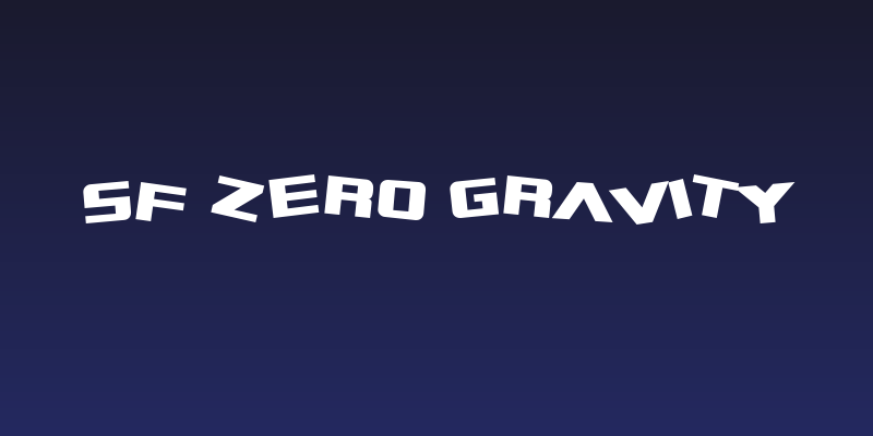 SF Zero Gravity Social Header
