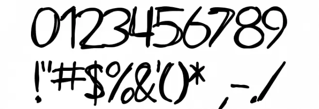 SF Zimmerman Font OTHER CHARS