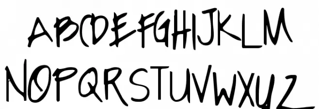 SF-notebook Schriftart Groß