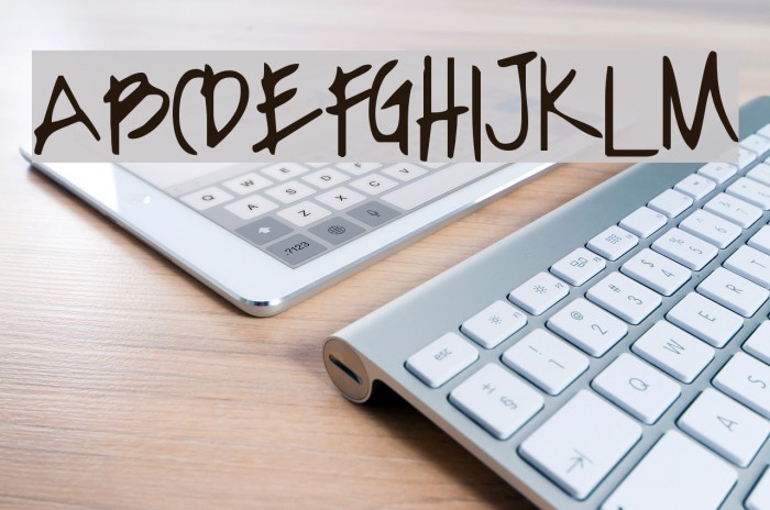 SF-notebook Font examples