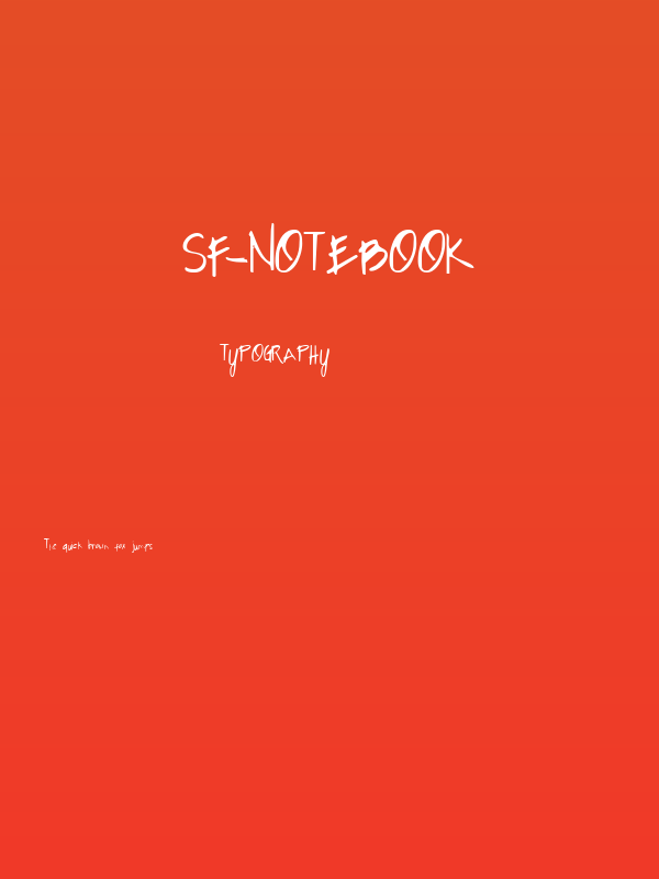 SF-notebook Poster