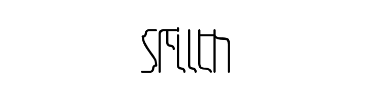 Sfilth  フリーフォントのダウンロード