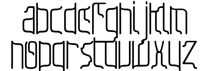 Sfilth Font LOWERCASE