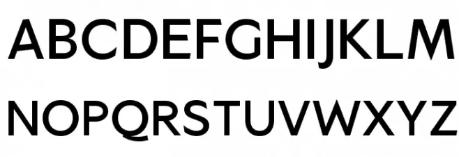 SG Alternative High-Alt フォント 大文字