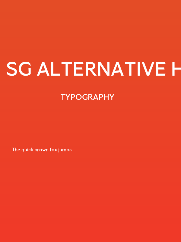 SG Alternative High-Alt Poster