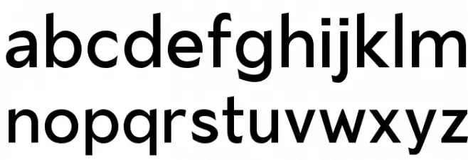 SG Alternative High-Alt Font Litere mici