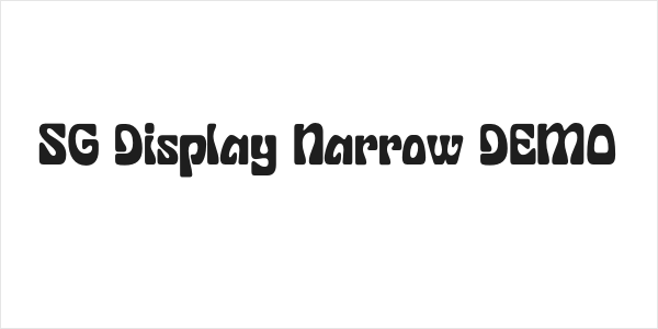SG Display Narrow DEMO Logo