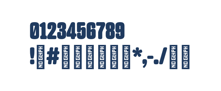 SG Larchett Regular DEMO Other Characters