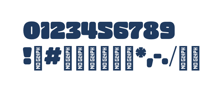 SG Noxville Regular DEMO Other Characters