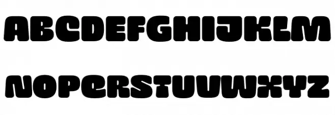 SG Noxville Regular DEMO フォント 大文字