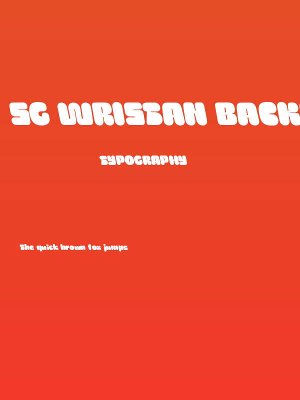 SG Wristan Backslant DEMO Poster