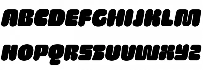 SG Wristan Slanted DEMO Fonte MAIÚSCULAS