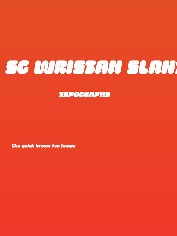 SG Wristan Slanted DEMO Poster