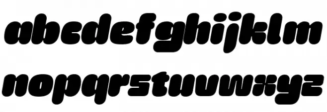 SG Wristan Slanted DEMO Fonte MINÚSCULAS