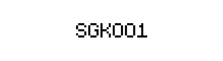 SGK001  baixar fontes gratis