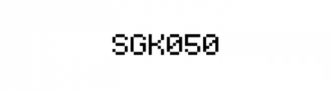 SGK050  Fuentes Gratis Descargar