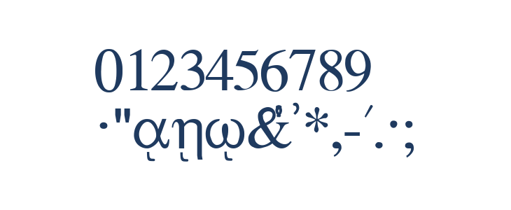 Sgreek Medium Other Characters