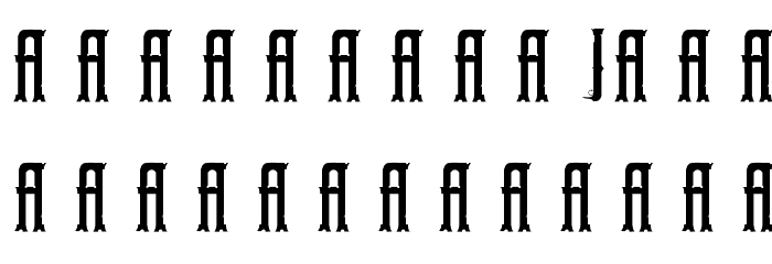 sg Font LOWERCASE