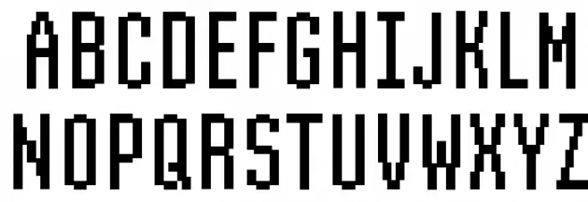 SH Pinscher Regular Schriftart Groß