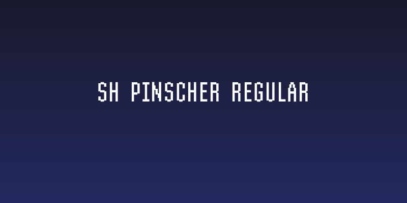 SH Pinscher Regular Social Header