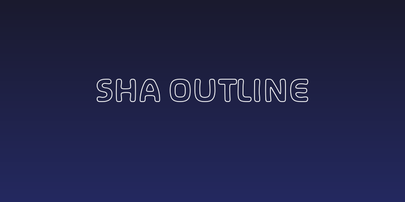 SHA Outline Social Header