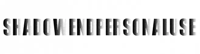 SHADOWEND PERSONAL USE  Frei Schriftart Herunterladen