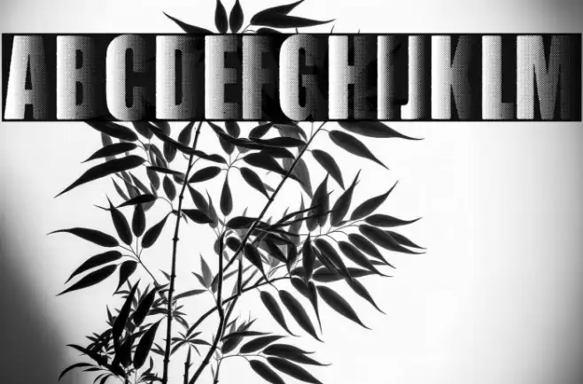 SHADOWEND PERSONAL USE Font examples