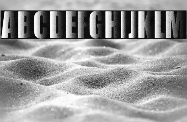 SHADOWEND PERSONAL USE Font examples