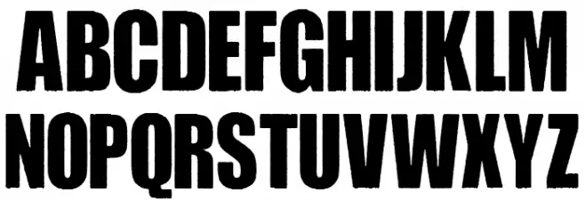 SHADOWEND PERSONAL USE Font Litere mici