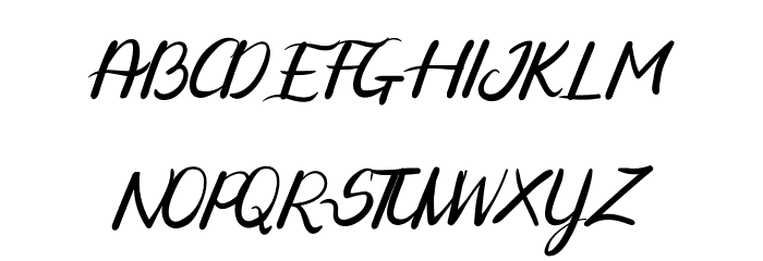 SHAIMAA DEMO Script Font OTHER CHARS