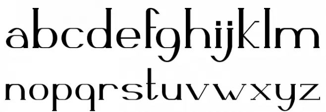SHAIMAA DEMO Font Litere mici