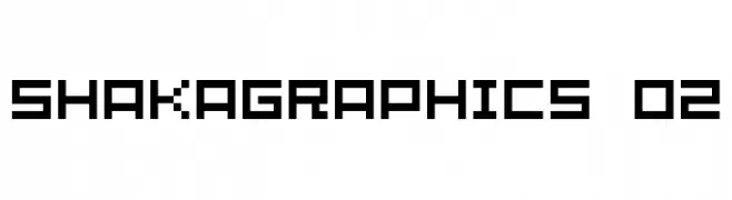 SHAKAGRAPHICS 02  تنزيل الخطوط