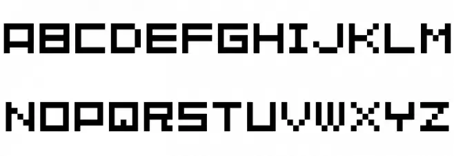 SHAKAGRAPHICS 02 Schriftart Groß