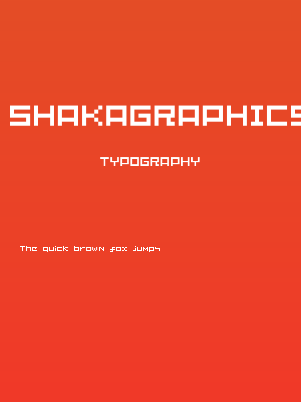 SHAKAGRAPHICS 02 Poster