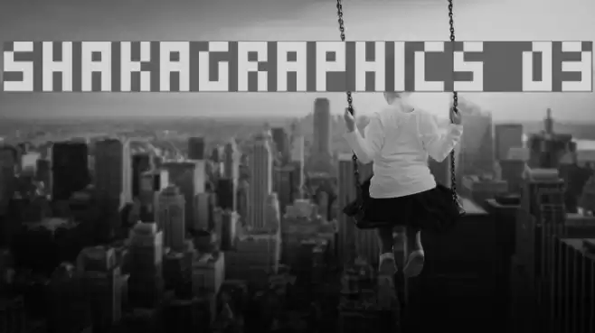 SHAKAGRAPHICS 03 Fonte examples
