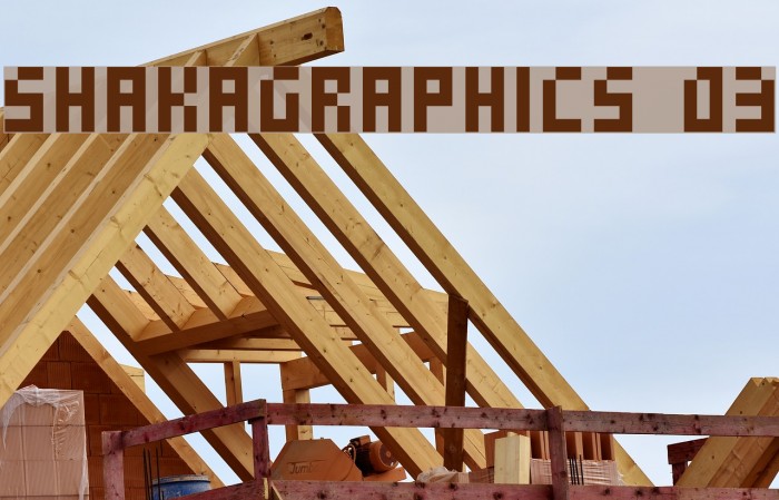 SHAKAGRAPHICS 03 Font examples