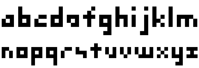 SHAKAGRAPHICS 03 Font LOWERCASE