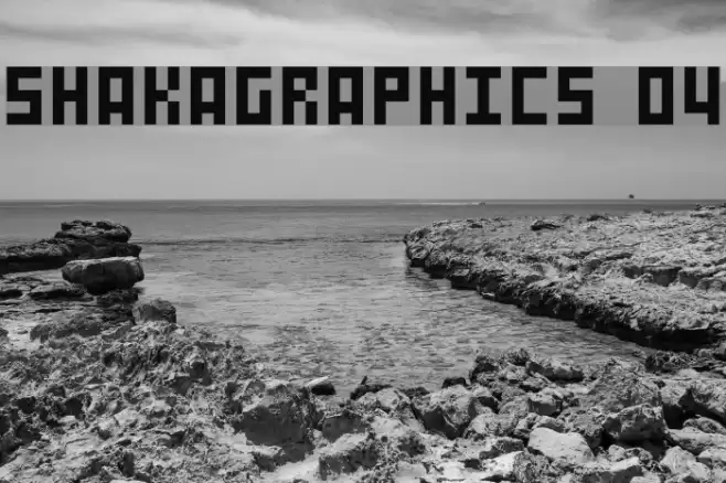 SHAKAGRAPHICS 04 Шрифта examples