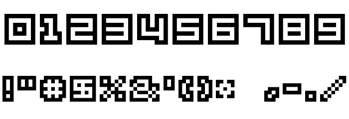 SHAKAGRAPHICS 05 Font OTHER CHARS