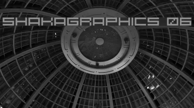 SHAKAGRAPHICS 06 Font examples