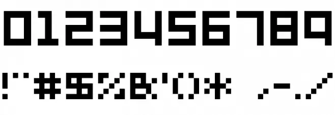SHAKAGRAPHICS 08 フォント その他の文字