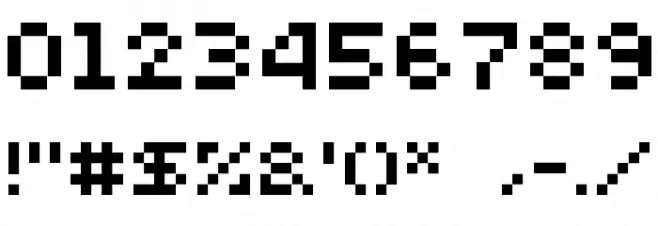 SHAKAGRAPHICS 10 フォント その他の文字
