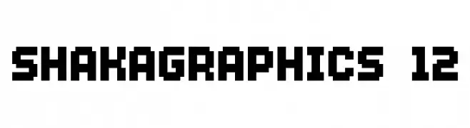 SHAKAGRAPHICS 12 