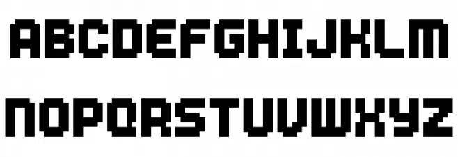 SHAKAGRAPHICS 12 字体 大写