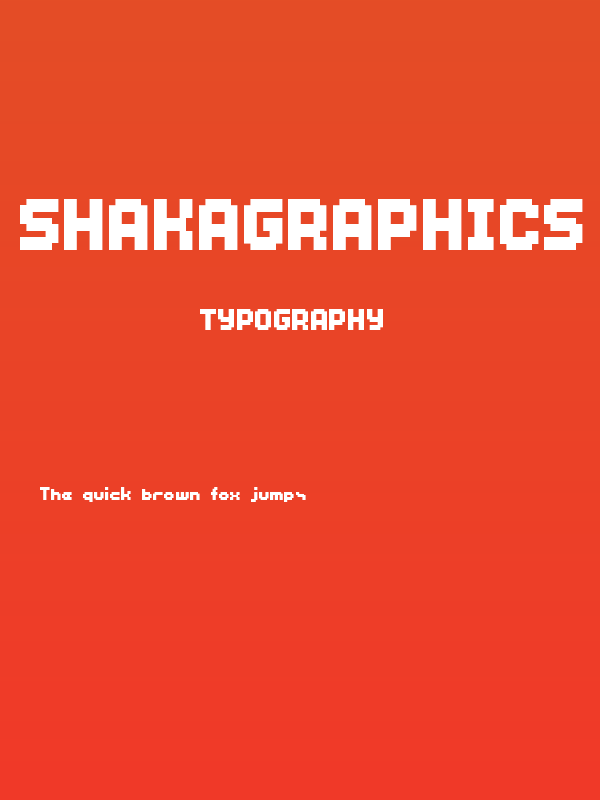SHAKAGRAPHICS 12 Poster